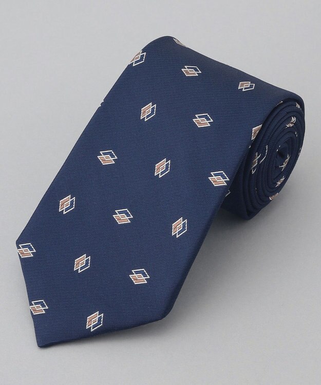 GOTAIRIKU GOTAIRIKU別注【日本製】シルク ネクタイ_小紋柄 ネイビー系8