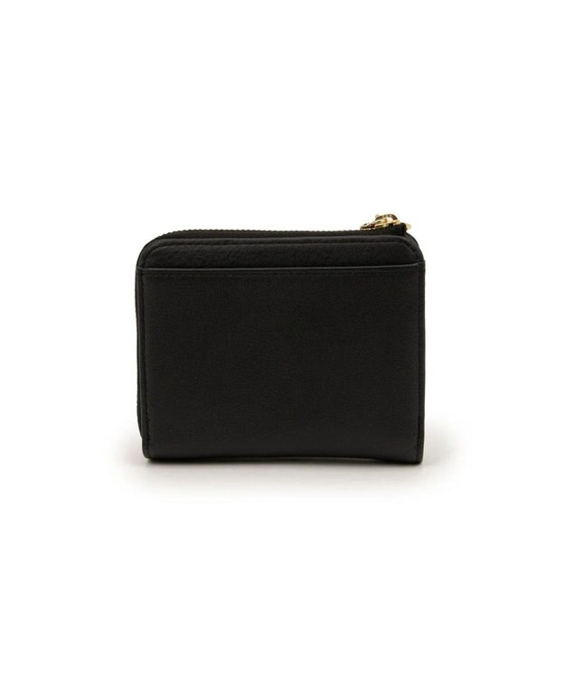 CLATHAS ワッフル 二つ折り財布 ブラック