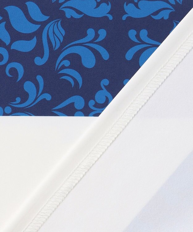 PW CIRCULUS 【吸水速乾 /  UV遮蔽率99.8% UVカット / ストレッチ】【WOMEN】ラガーシャツ ゴルフウェア レディース ネイビー系1