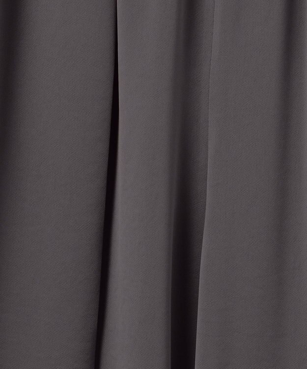 23区 【SACRA】トリアセサテン パンツ グレー系