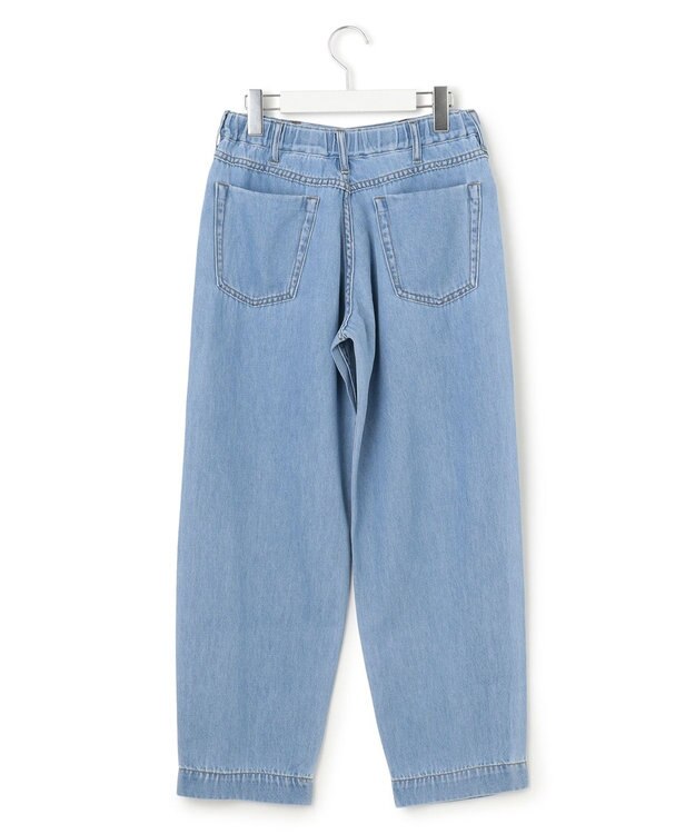 J.PRESS YORK STREET 【WOMEN】ソフトワイドデニム パンツ ダルブルー系