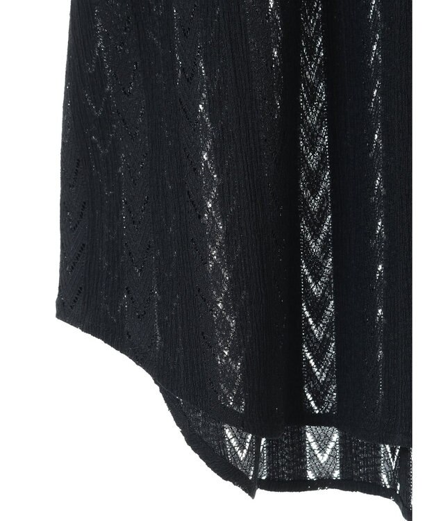 CRAFT STANDARD BOUTIQUE レースシャツ Black