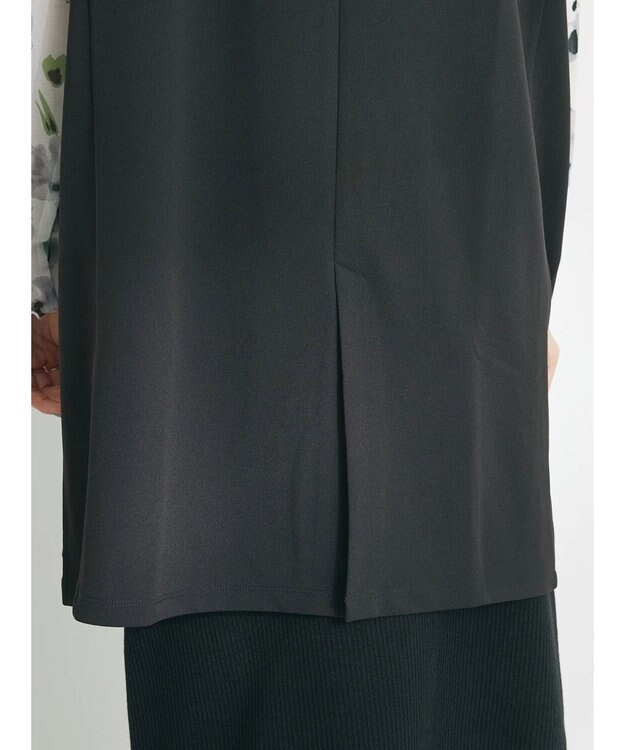 CRAFT STANDARD BOUTIQUE ジョーゼットロングジレ Black