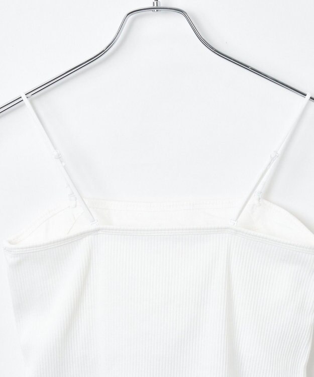 WEGO 【カップ付き】なちゅ盛れカップインショートキャミ オフホワイト