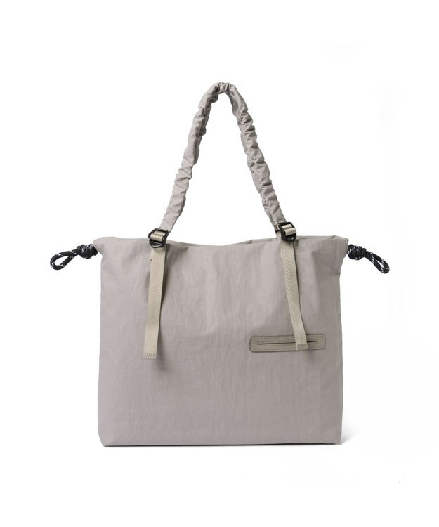 PELLE BORSA 巾着A4トート Wrinkle リンクル 6521 ライトグレー