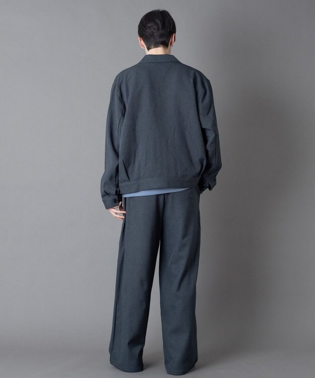 WEGO 【ユニセックス着用ITEM】ダブルポケットショートジャケット ブルーその他