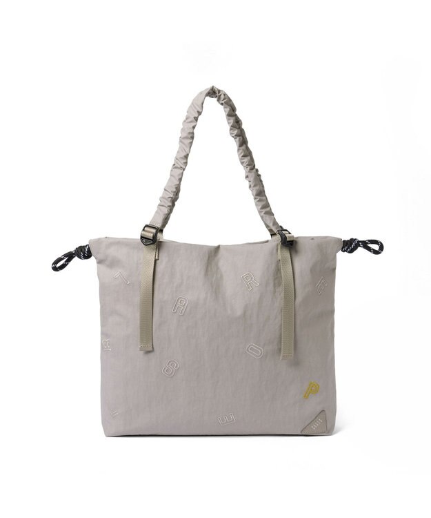 PELLE BORSA 巾着A4トート Wrinkle リンクル 6521 ライトグレー