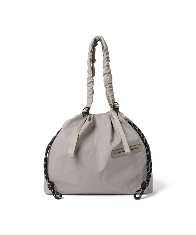 PELLE BORSA 巾着A4トート Wrinkle リンクル 6521 ライトグレー