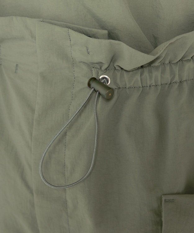 uncrave 【撥水・洗濯機洗い可】ライトプルーフナイロン パンツ（uncrave WHITE） カーキ