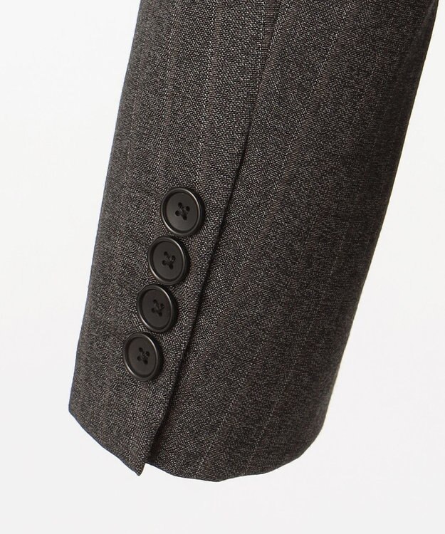 J.PRESS MEN 【ESSENTIAL CLOTHING】オルタネートストライプ スーツ グレー系1