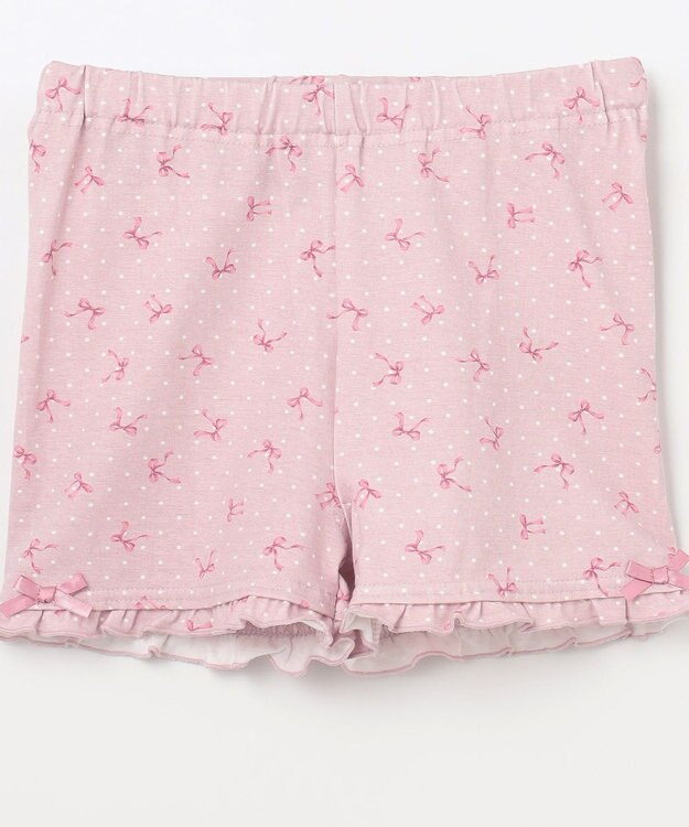 ANY KIDS 一分丈 スパッツ リボンドット