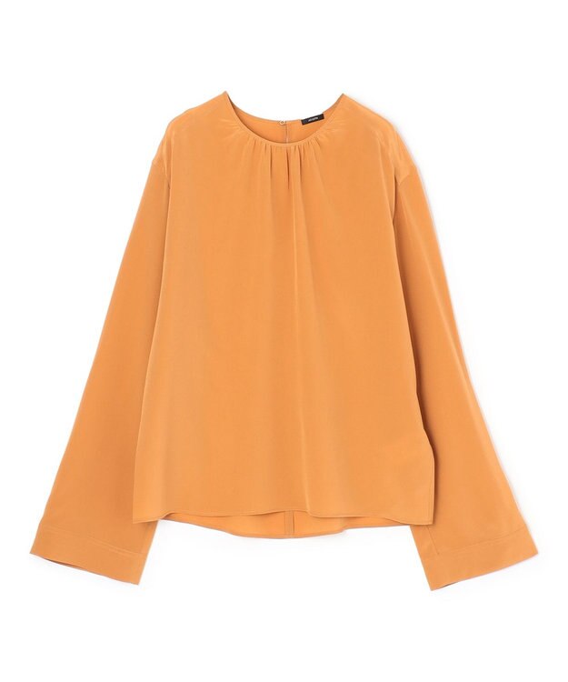 JOSEPH 【洗える】クレープドソワ　ブラウス Clay