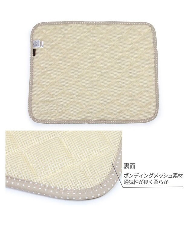 PET PARADISE ペットパラダイス   クール マット《くまちゃん 水玉》48×40㎝ くまちゃん 水玉