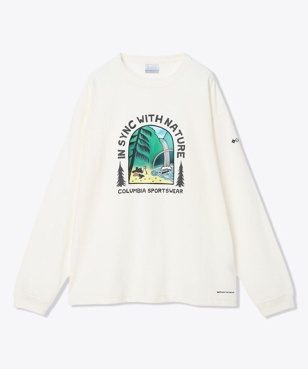Columbia Columbia/ レイクトゥアベニューグラフィックロングスリーブTシャツ /コロンビア Sea Salt Waterfall