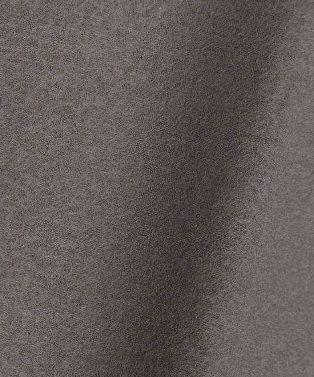 自由区 【WEB限定】ウールミルドジャージー スリーブコンシャスワンピース グレー系