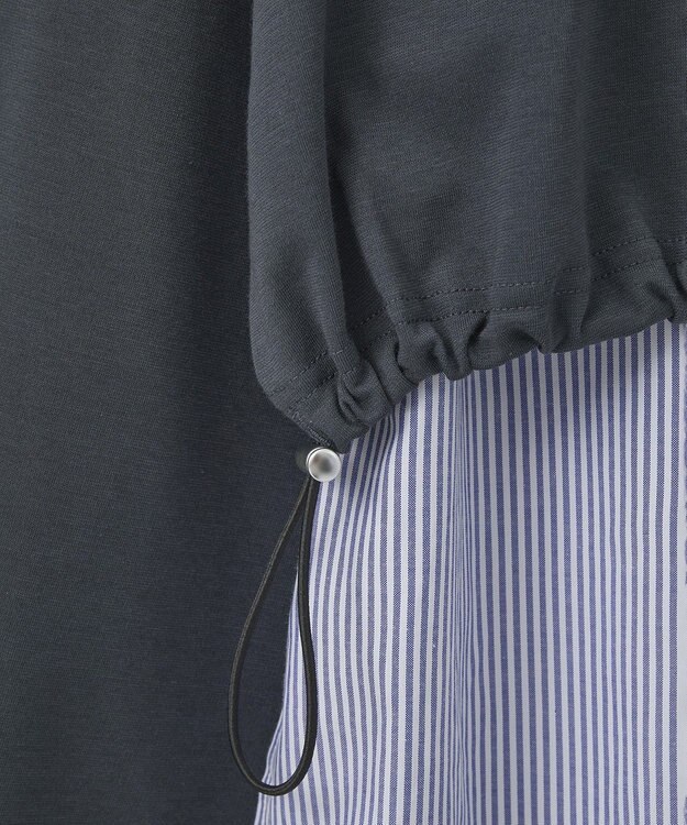 CRAFT STANDARD BOUTIQUE ポンチ＋布帛セットチュニック A