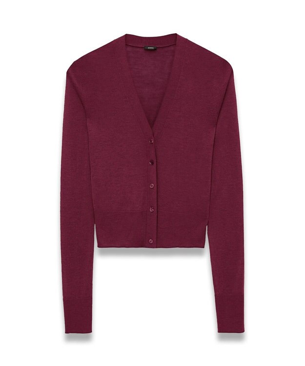 JOSEPH キャッシュエアー　カーディガン Merlot