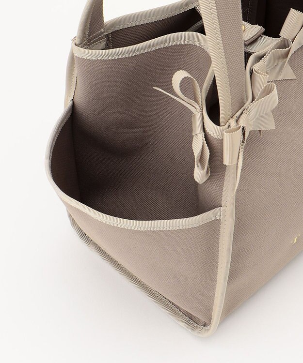 TOCCA OCTUPLE RIBBON TOTE M トートバッグ M ライトグレー系