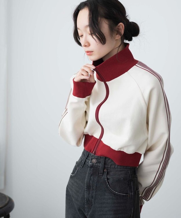 WEGO ショートトラックジャケット ホワイトその他