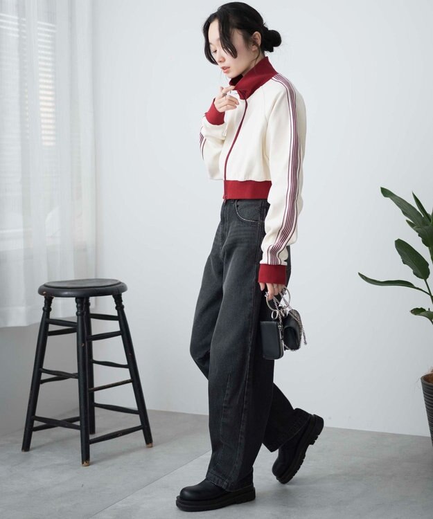 WEGO ショートトラックジャケット ホワイトその他