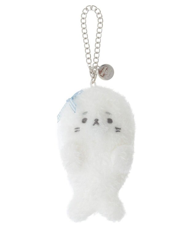 Maison de FLEUR アザラシぬいぐるみチャーム White