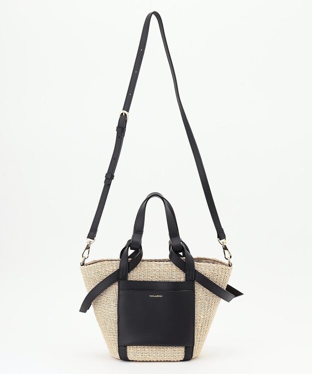 23区 【VIOLAｄORO】MIRO 2WAY トートバッグ ブラックミックス