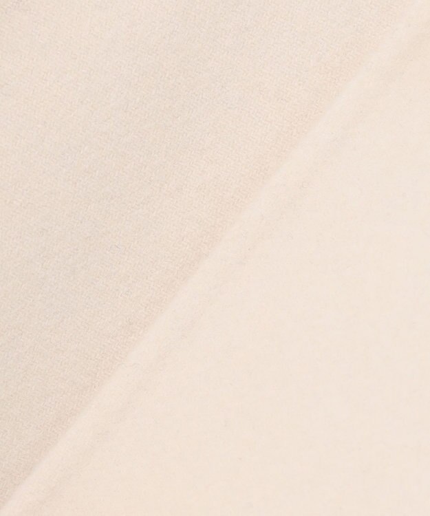 23区 L ウールリバー ノーカラーコート ベージュ系