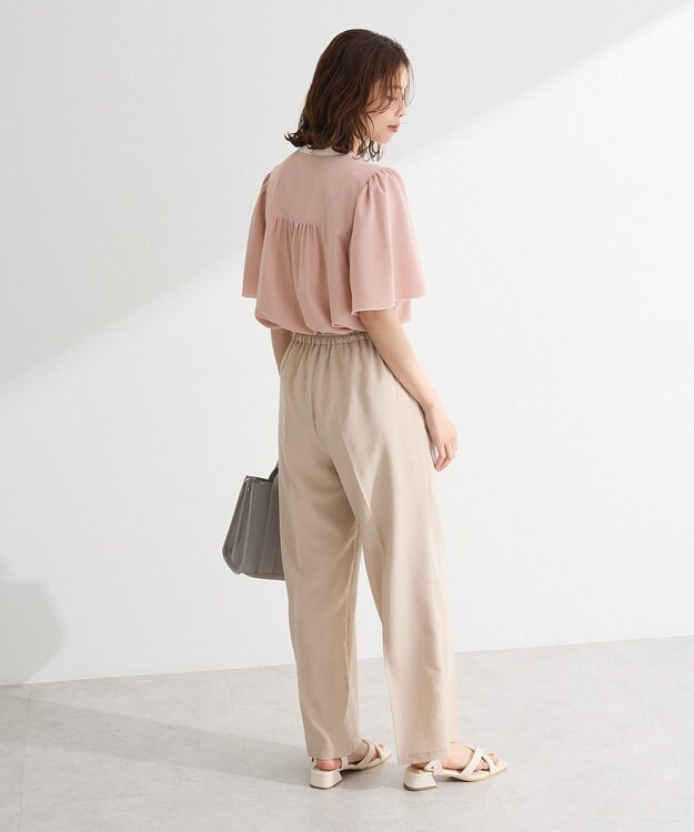 Green Parks ・ＥＬＥＮＣＡＲＥ　ＤＵＥ　バイカラーブラウス Off White