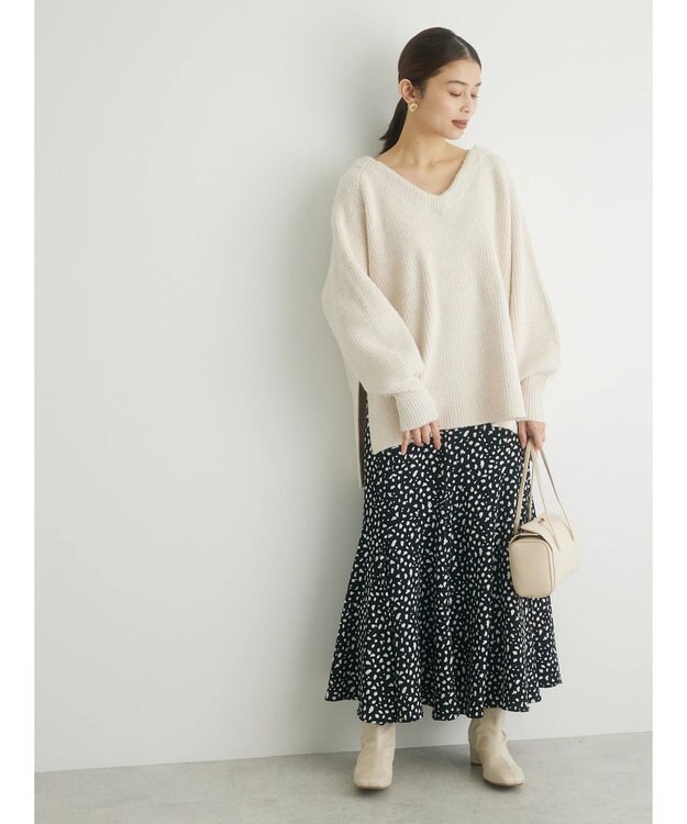 Green Parks ・ＥＬＥＮＣＡＲＥ　ＤＵＥダルメシアンマーメイドスカート Black