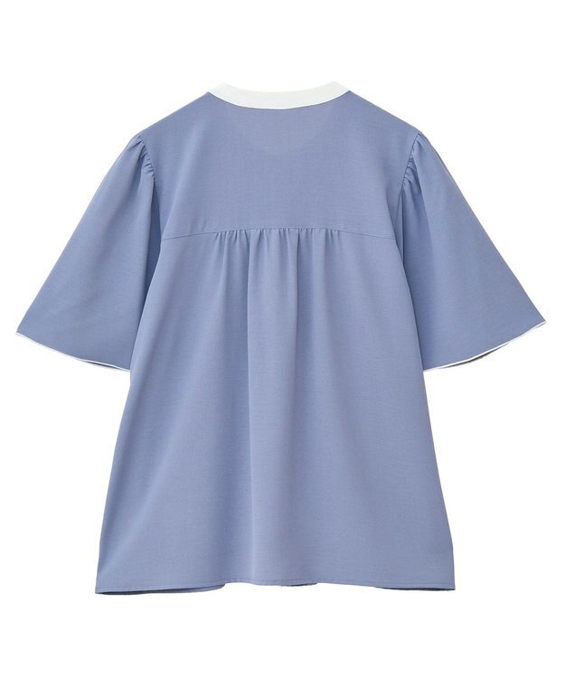 Green Parks ・ＥＬＥＮＣＡＲＥ　ＤＵＥ　バイカラーブラウス Off White