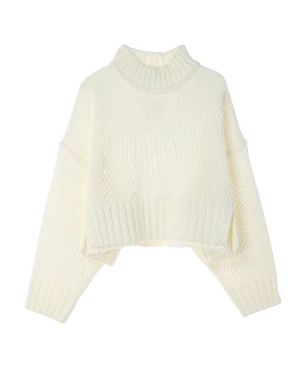 Green Parks ・ＳＵＧＡＲ　ＳＰＯＯＮ　ハイネックショートニット Blue