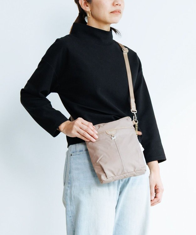 ACE BAGS & LUGGAGE Kanana project COLLECTION シェリ ショルダーバッグ 縦 17941 カナナプロジェクト コレクション ベージュ