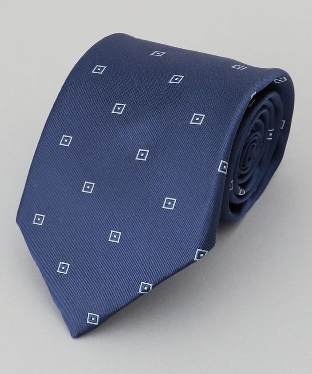 GOTAIRIKU 【日本製】西陣ネクタイ_ネイビー×サックス系 ネイビー系5