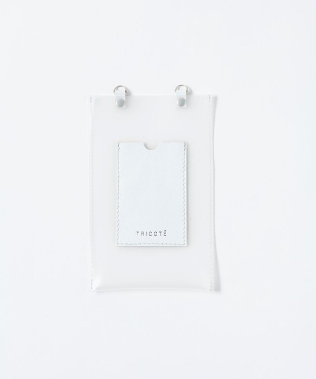 TRICOTE PVC SMARTPHONE BAG／PVCスマートフォンバッグ 90WHITE