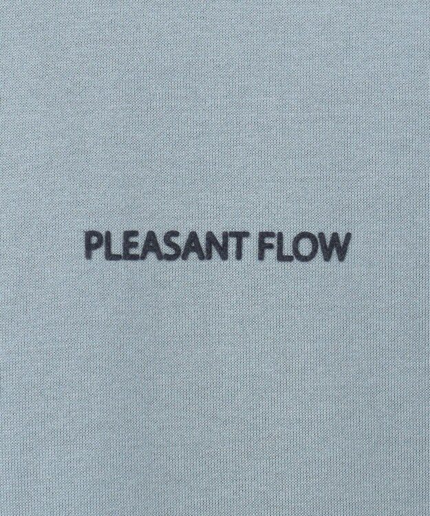 J.PRESS LADIES L ロゴ Tシャツ ダルブルー系