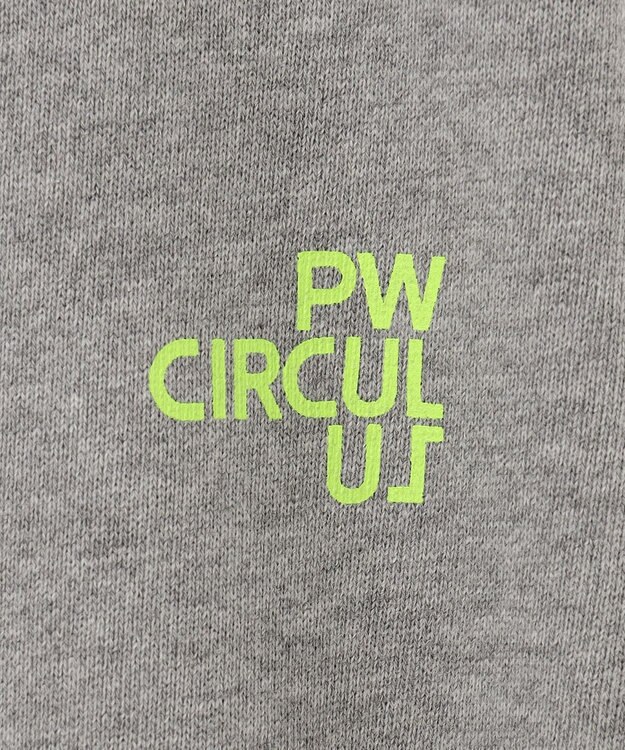 PW CIRCULUS 【WOMEN】アスレジャー 裏毛 モックネック ワンピース ライトグレー系