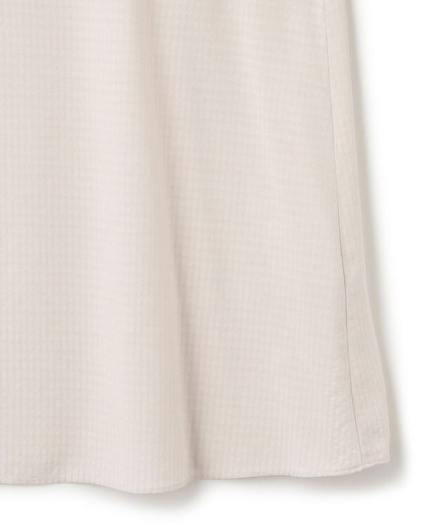 23区 【洗える】ドレープドビークロス バルーンスリーブ ブラウス アイボリー系