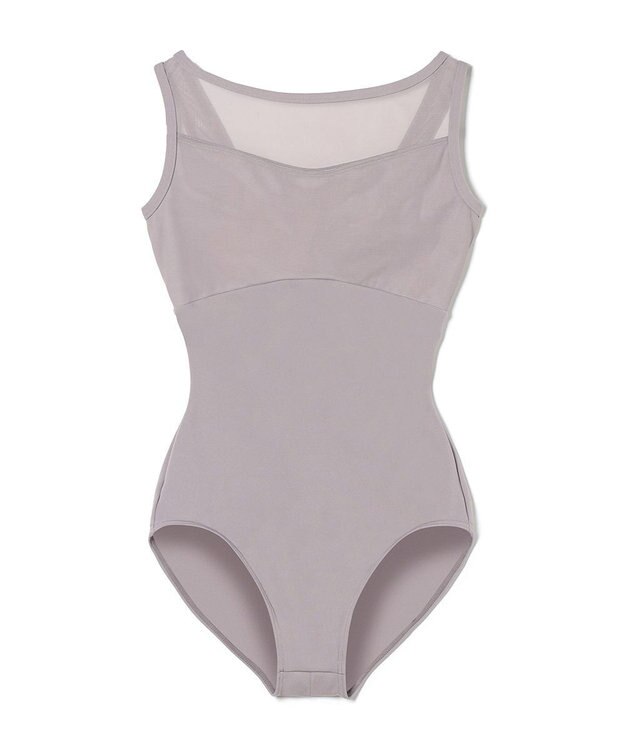 Chacott ノースリーブレオタード グレージュ