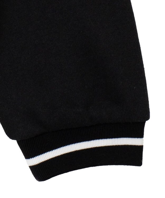 WEGO ナンバリングライン切り替えスウェット ブラックその他