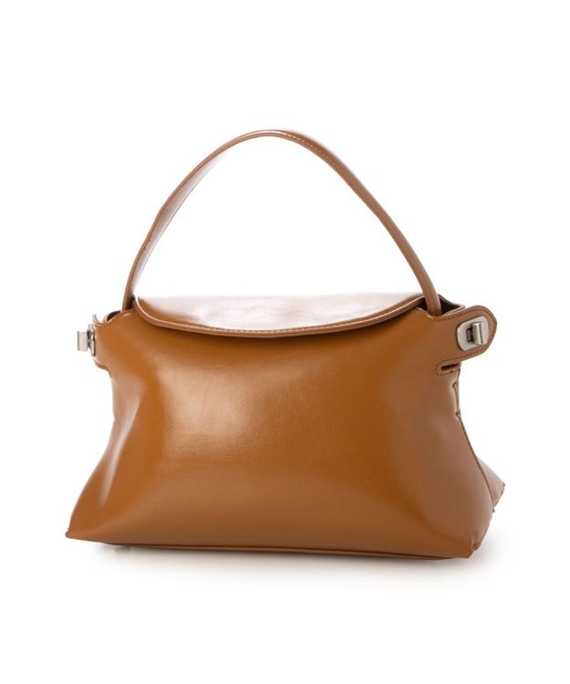 UNBILLION カカトゥ kakatoo / フラップ2wayキューブバッグ ブラウン