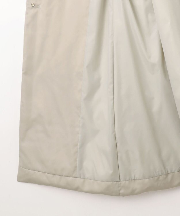 自由区 L 【17号サイズまで展開】ブライトダウン コート グレージュ