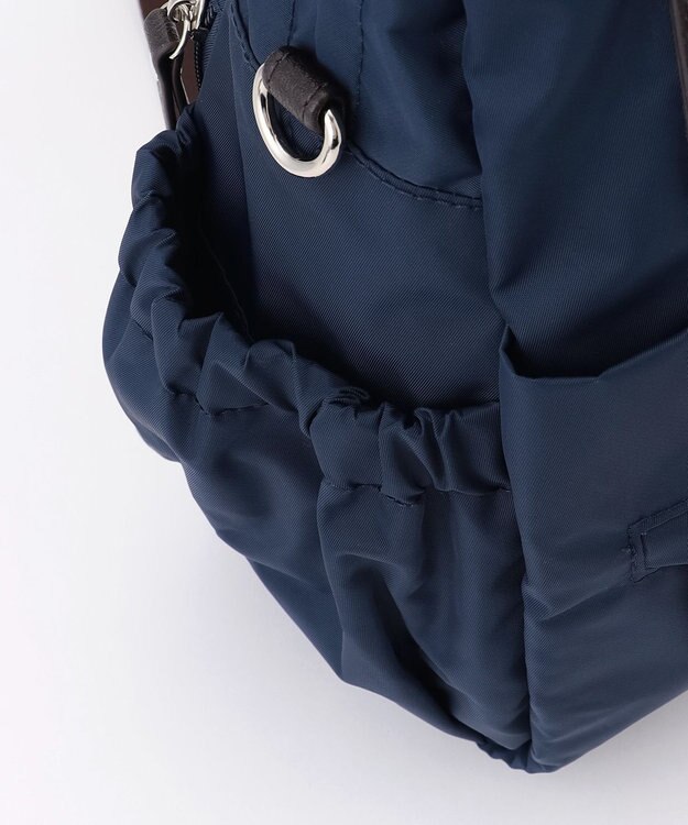 LA BAGAGERIE 【MONICA】ポーチ付き4WAYリュックサック ネイビー