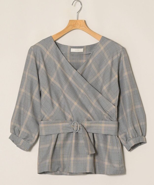 ONWARD Reuse Park 【any SiS】ブラウス秋冬 ブラック