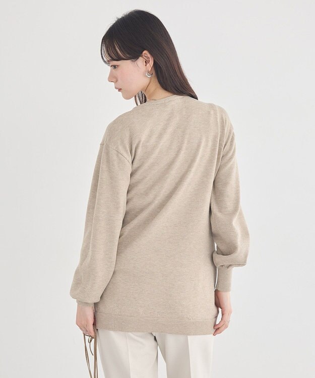 earth music&ecology カシュクールムスビニット Beige