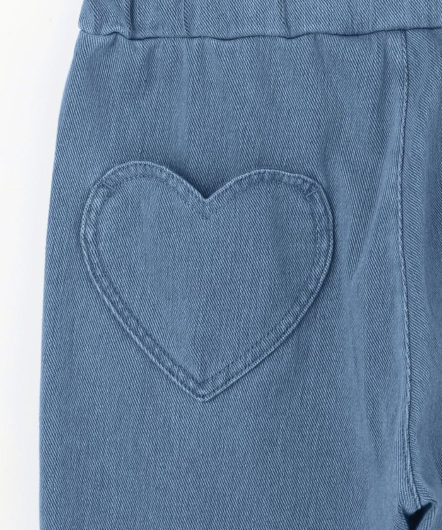 ANY KIDS 【洗濯機可能/接触冷感】ひんやり カットソーパンツ デニム