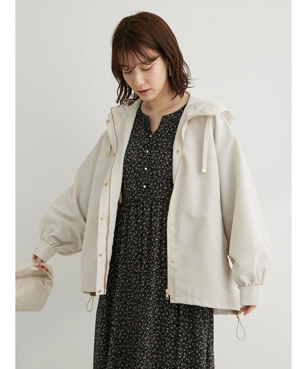 Green Parks ・ＥＬＥＮＣＡＲＥ　ＤＵＥ　ワイドマウンテンパーカー Ivory