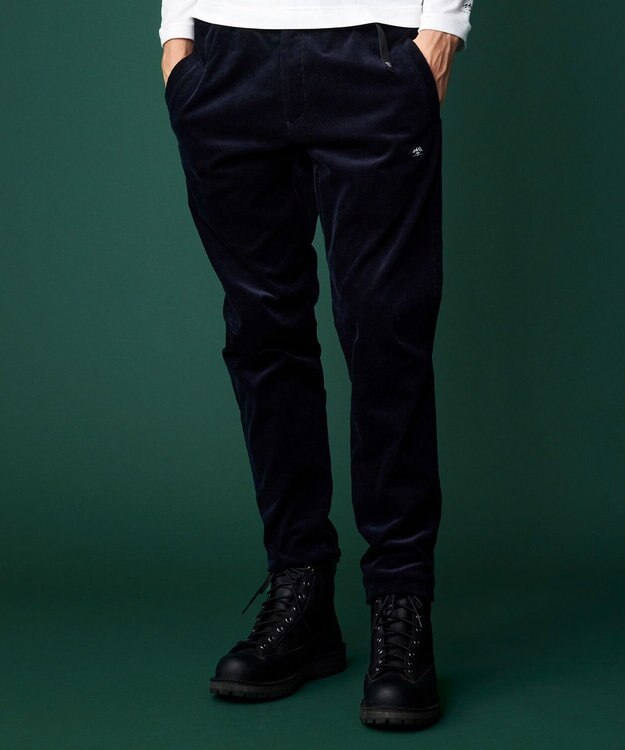 JOSEPH ABBOUD MOUNTAIN 【ストレッチ/ソフトタッチ】コーデュロイ クライミング パンツ ネイビー系