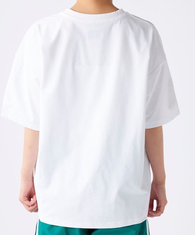 OP／FILA 【Kappa】オーバーサイズラッシュガードTシャツ ホワイト