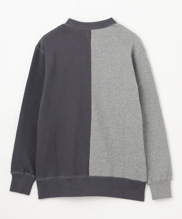 J.PRESS KIDS 【140-170cm】パッチワーク ブルプリント トレーナー グレー系