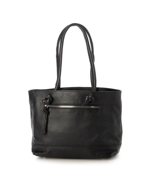 UNBILLION ペルケ perche / ソフトレザー3層2wayトート ブラック